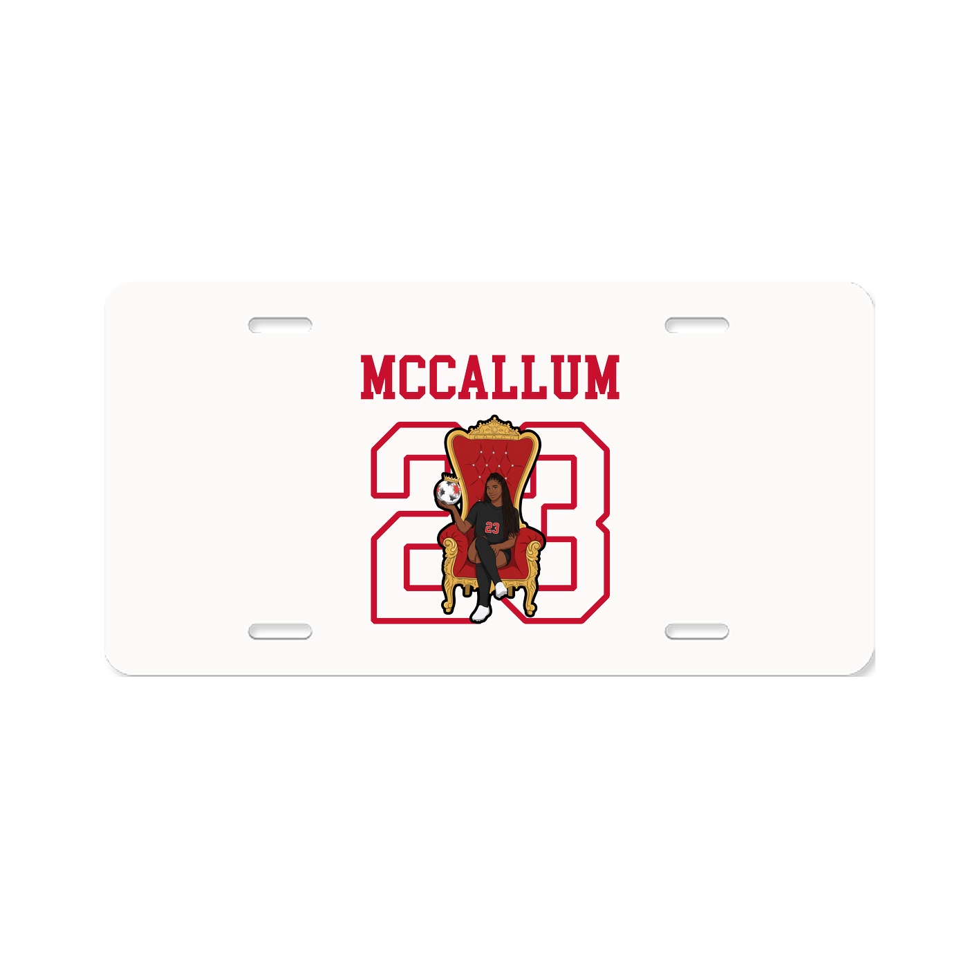 License Plate — Shirsey in Classic