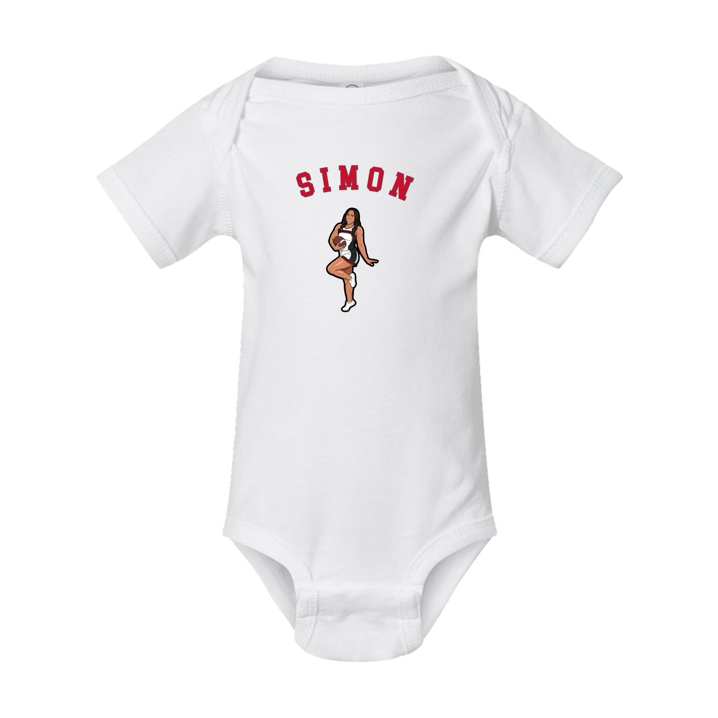 Baby Onesie — Shirsey Arch in White