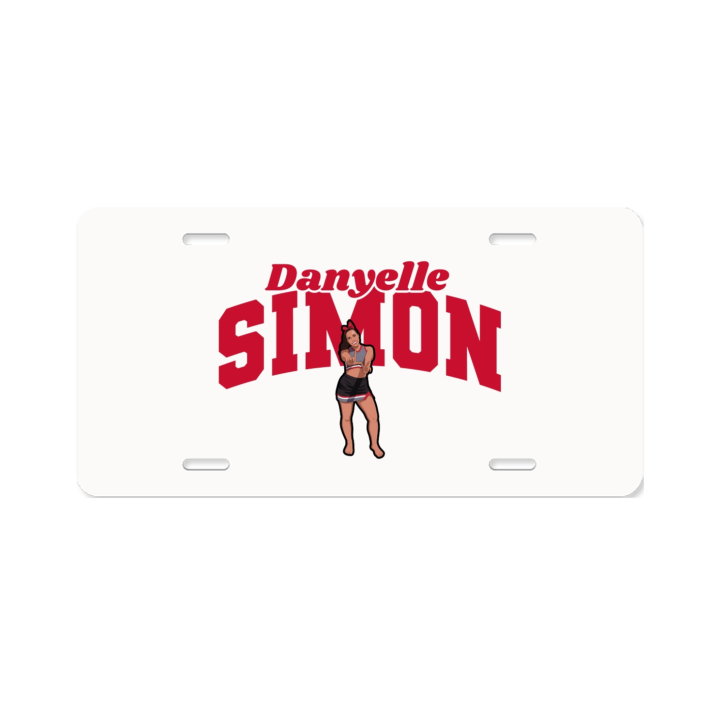 License Plate — Signature Arch in Classic