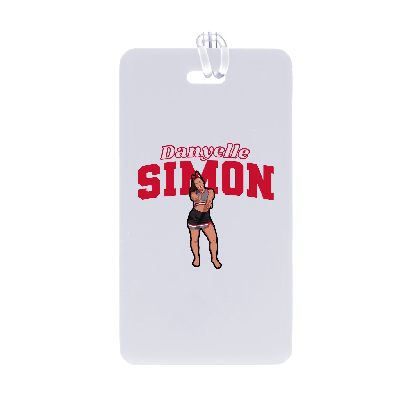 Bag Tag — Name Arch in Classic
