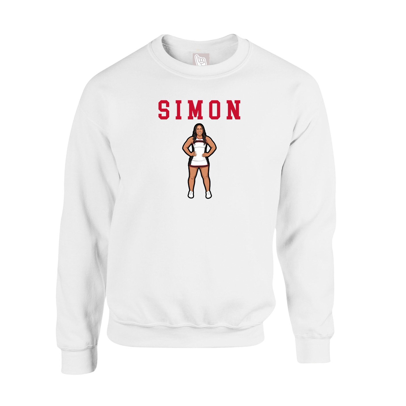 Fleece Crew — Shirsey in White