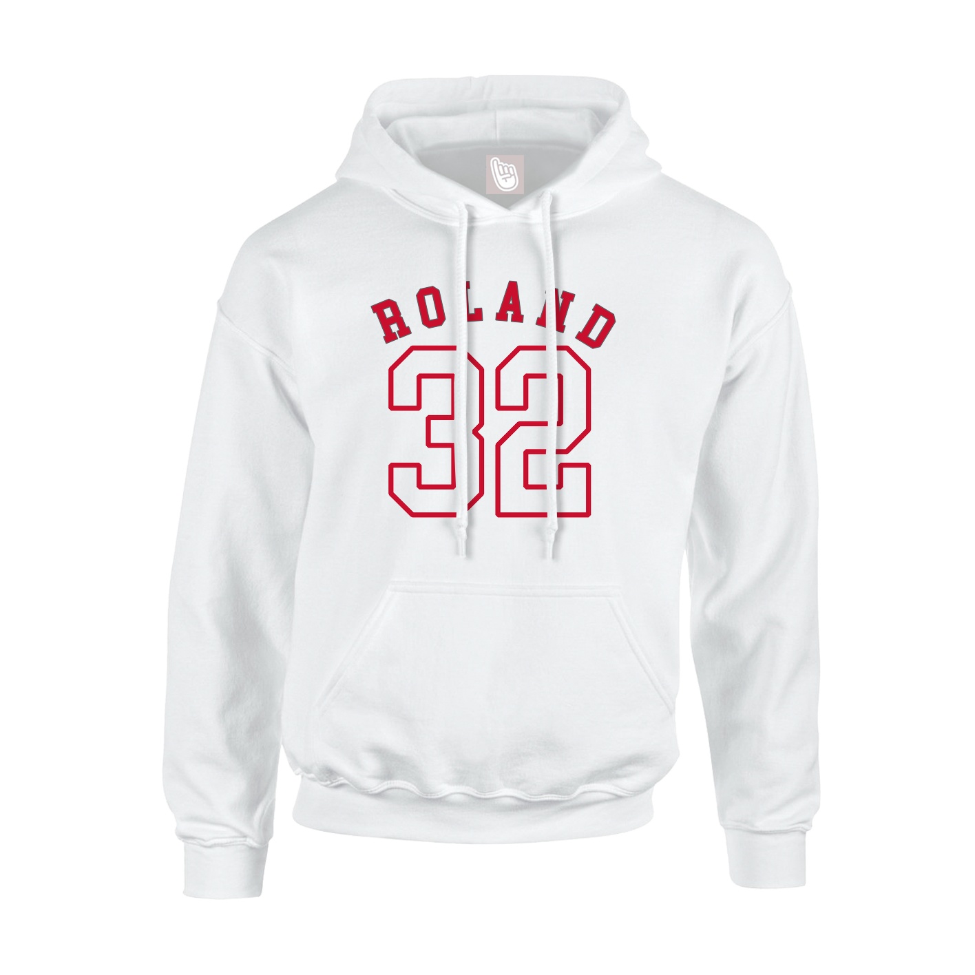 Youth Hoodie — Shirsey Arch in White