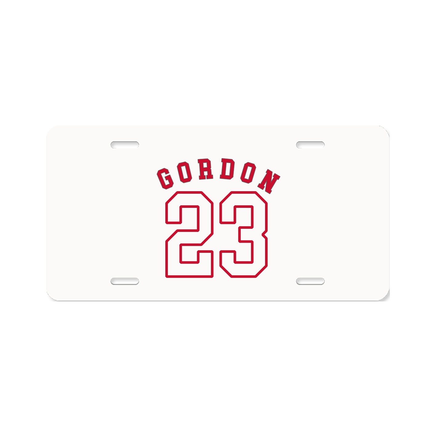 License Plate — Shirsey Arch in Classic