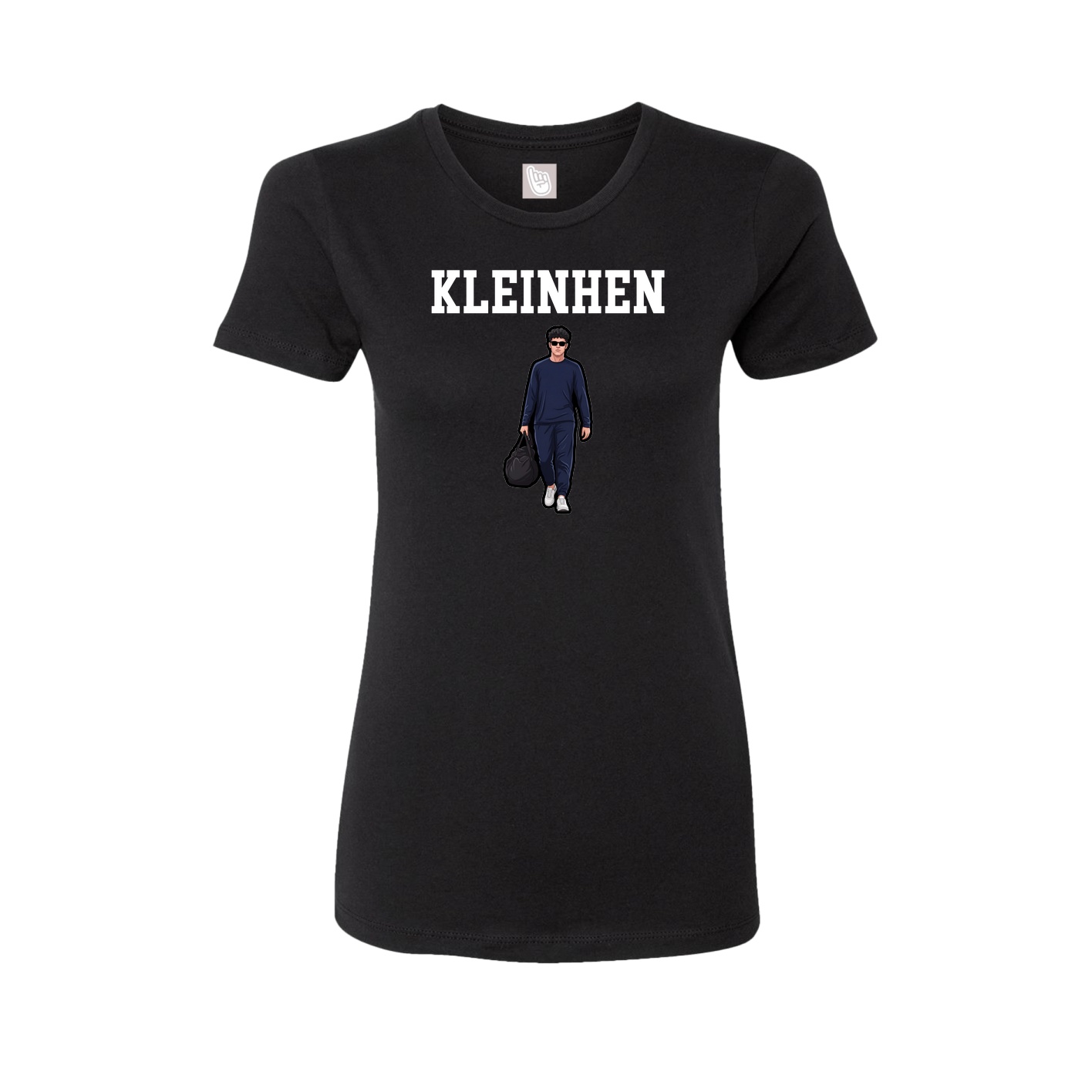 Fitted Women's Tee — Shirsey in Black