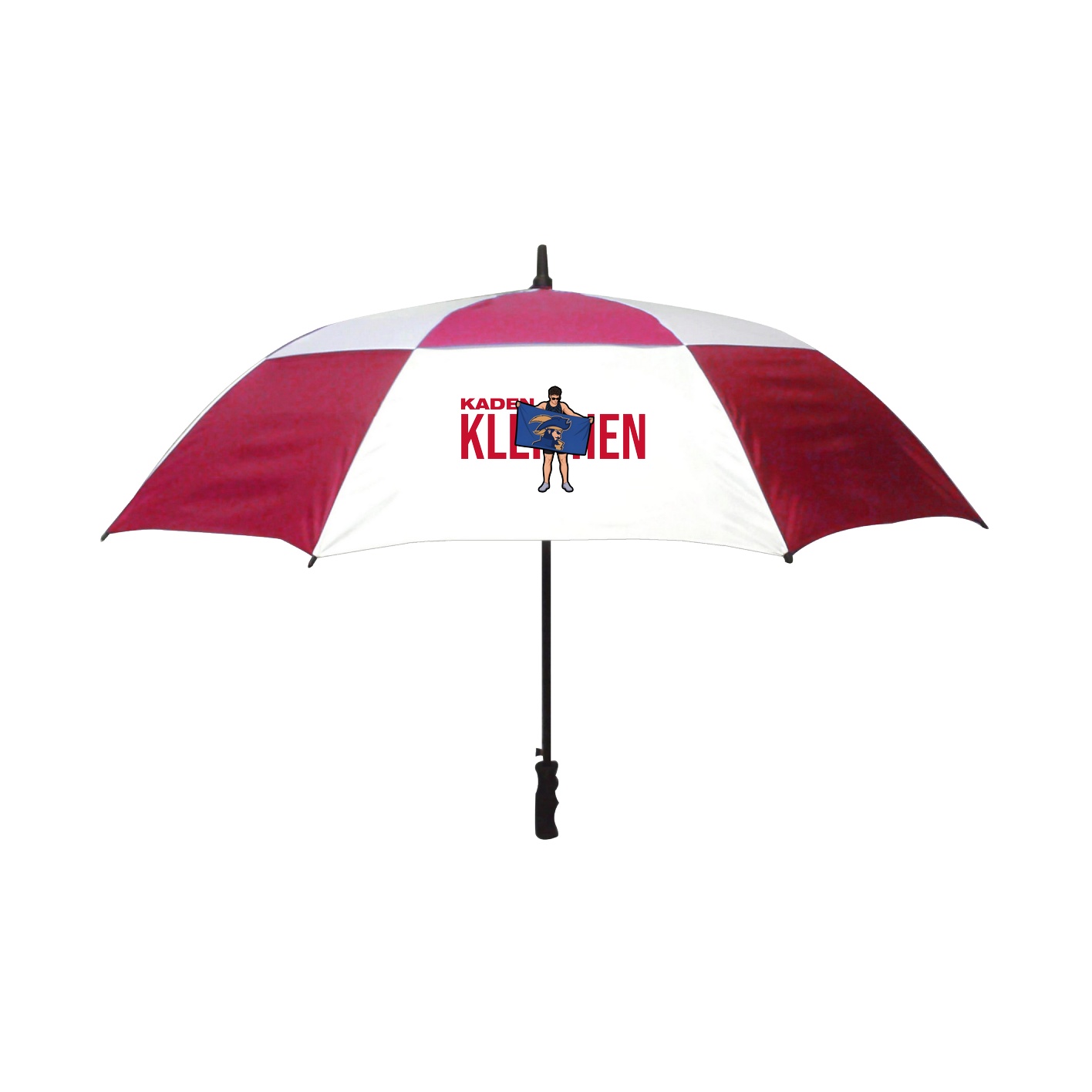 Golf Umbrella — Player Name in Red