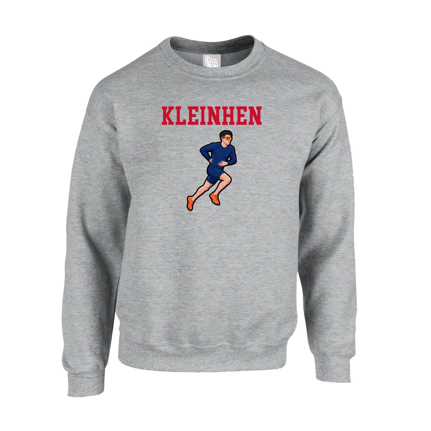 Fleece Crew — Shirsey in Grey