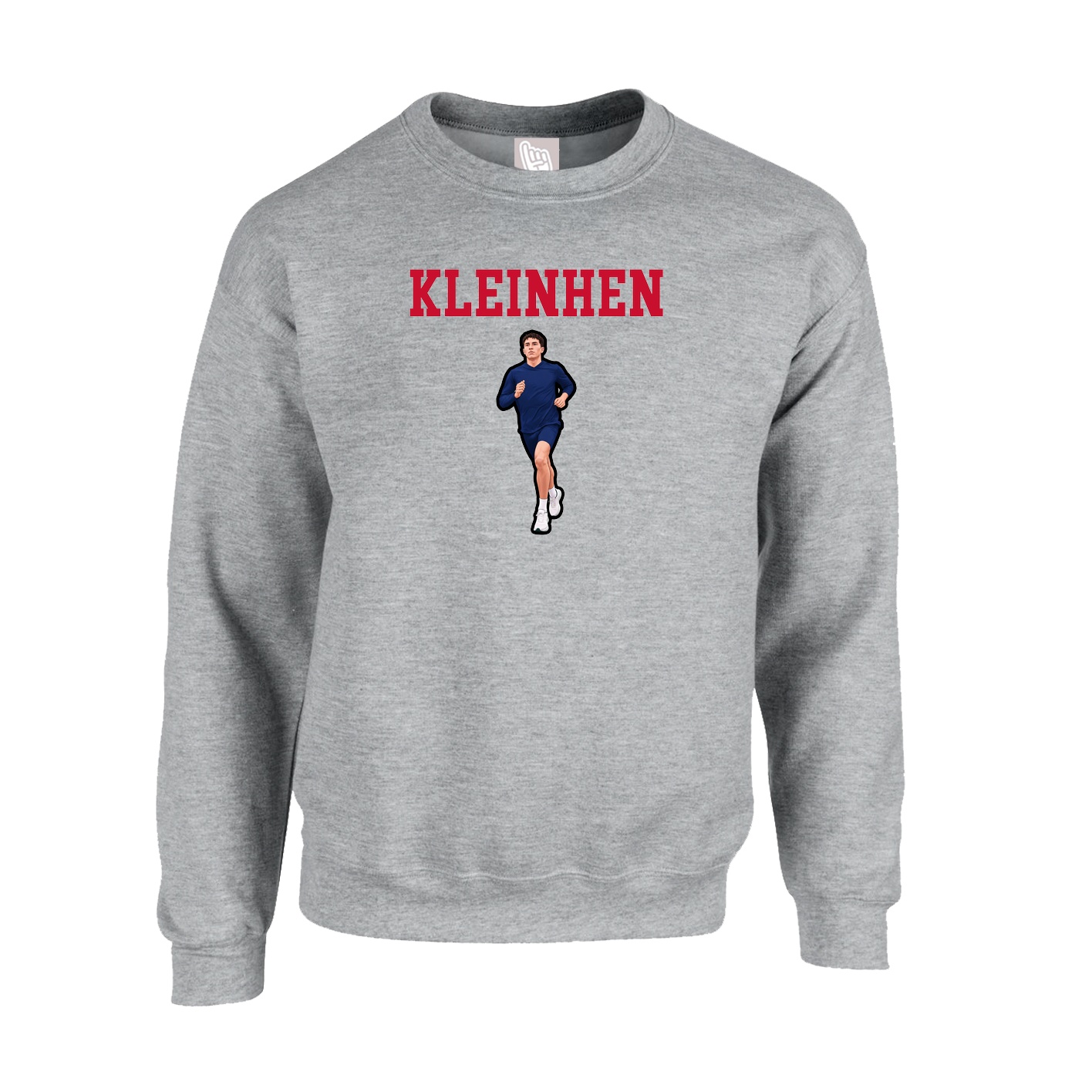 Fleece Crew — Shirsey in Grey