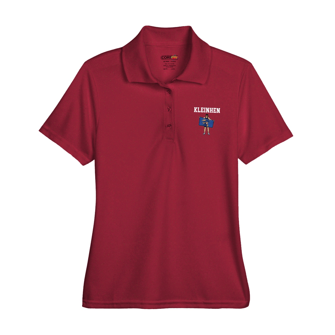 Womens Performance Polo — Shirsey in Red