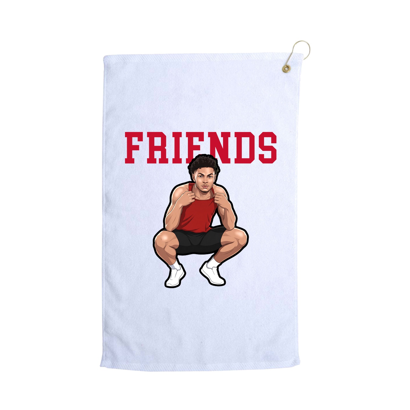 Golf Towel — Shirsey in White