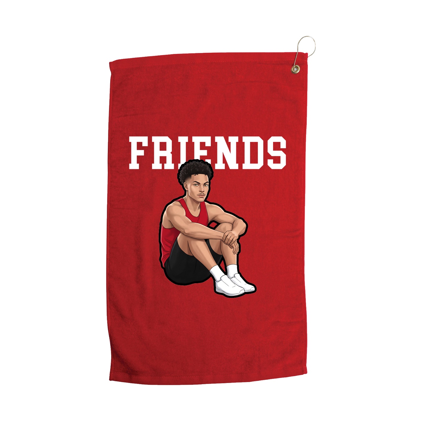 Golf Towel — Shirsey in Red
