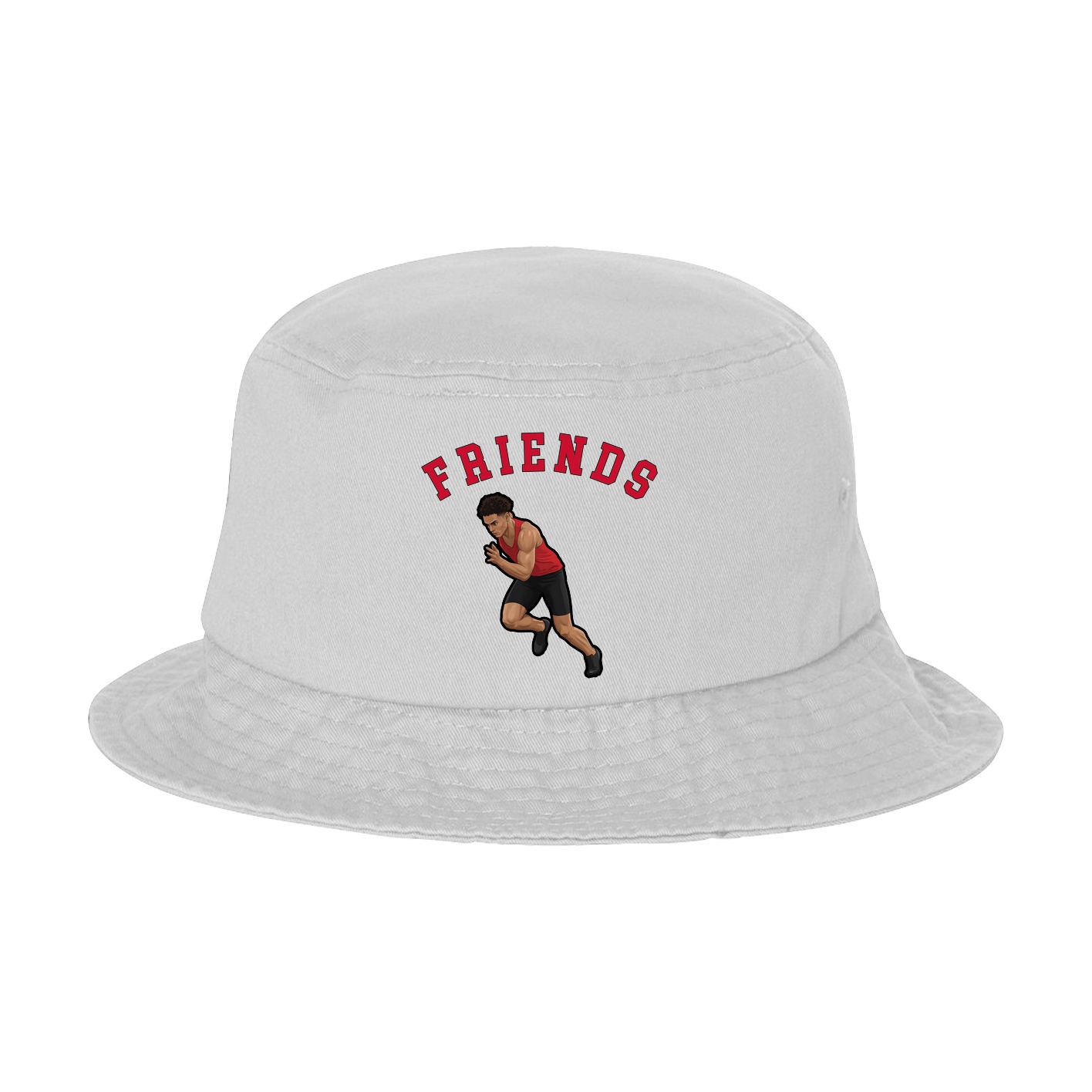 Bucket Cap — Shirsey Arch in White