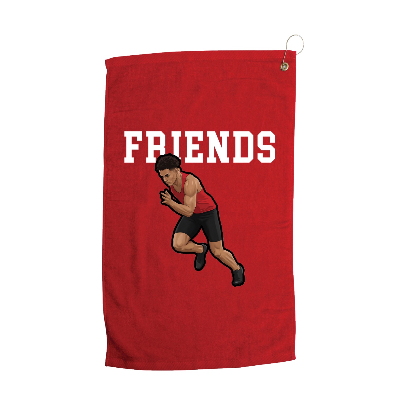 Golf Towel — Shirsey in Red