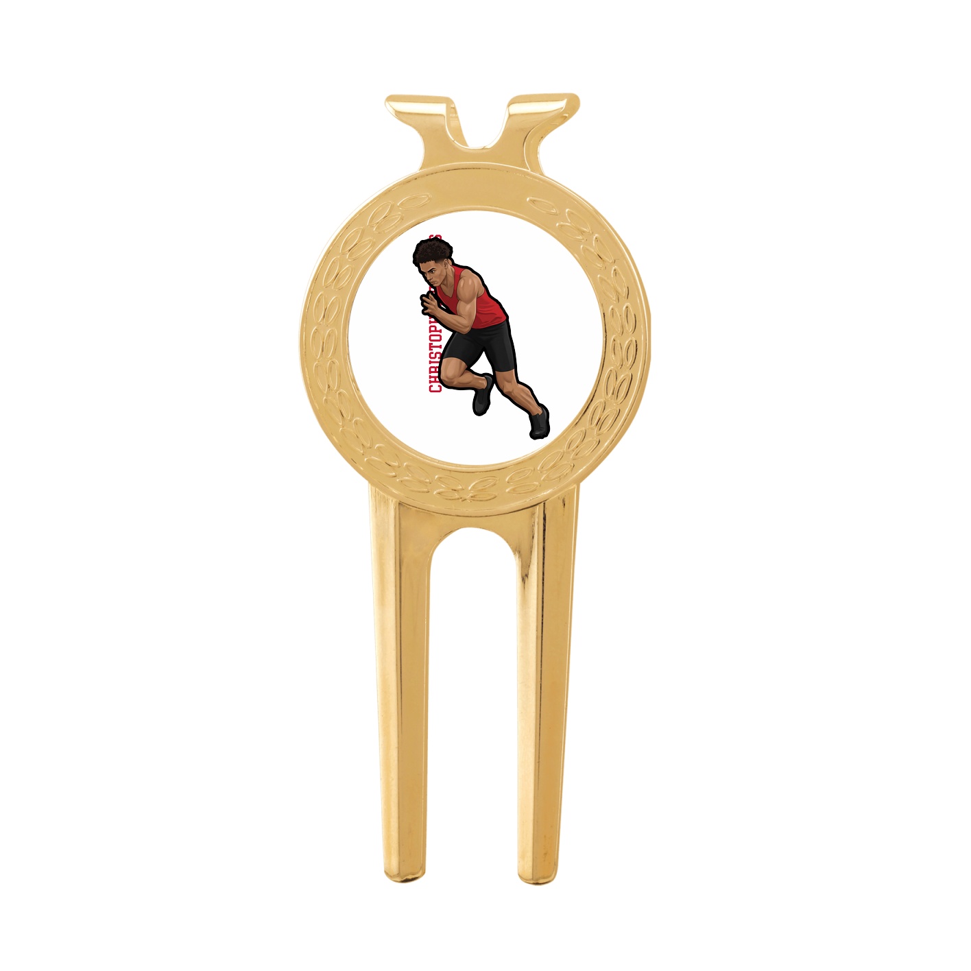 Divot Tool with Ball Marker — Name Vertical in Classic