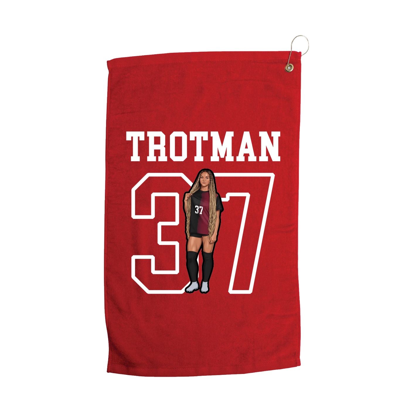 Golf Towel — Shirsey in Red