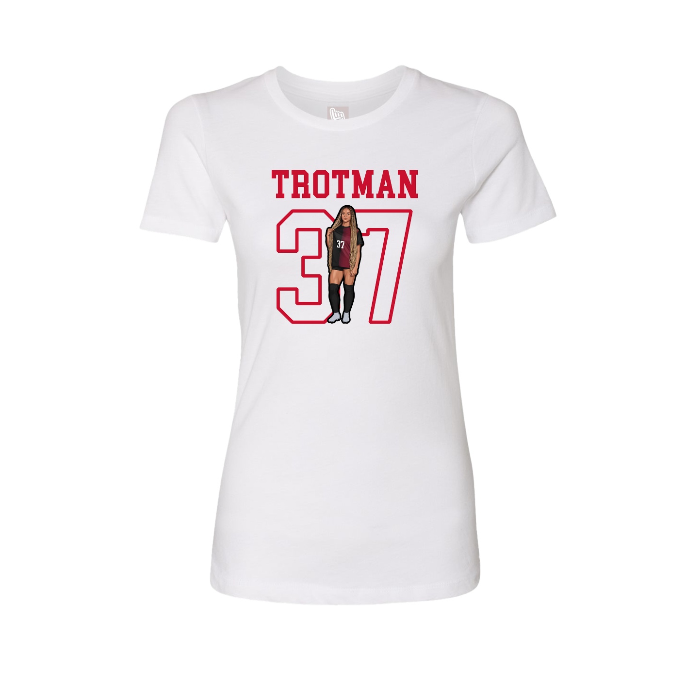 Fitted Women's Tee — Shirsey in White