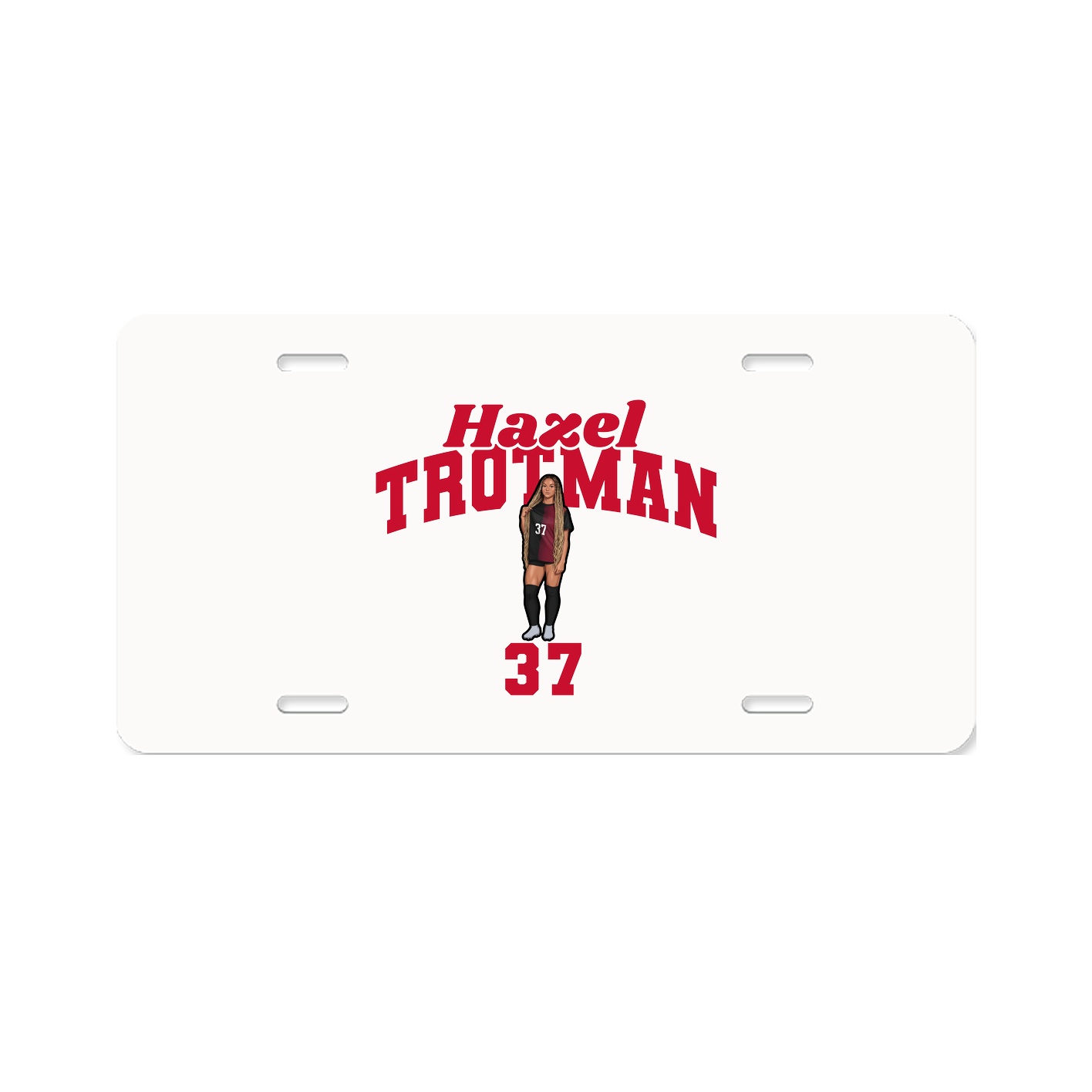 License Plate — Signature Arch in Classic