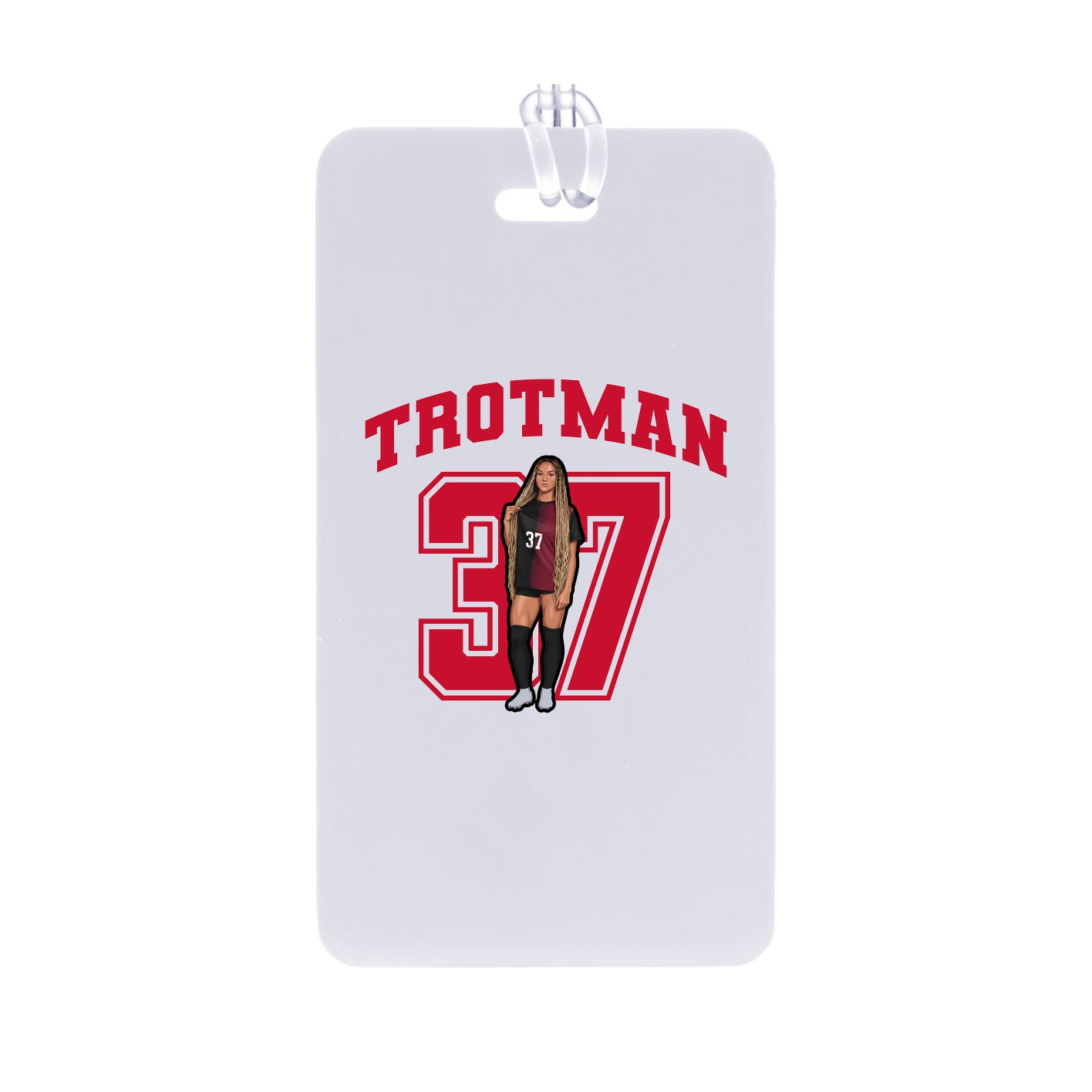 Bag Tag — Number in Classic