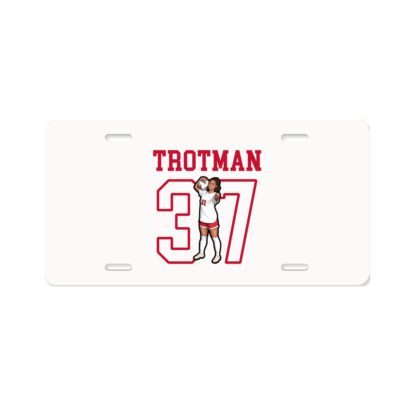 License Plate — Shirsey in Classic