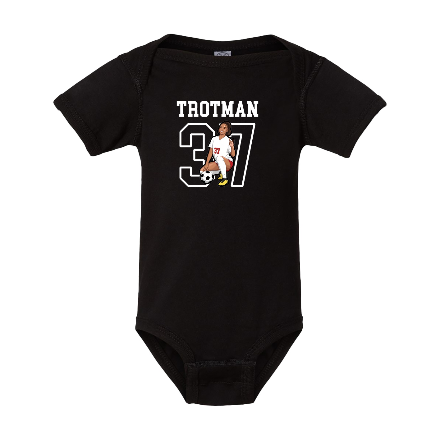 Baby Onesie — Shirsey in Black