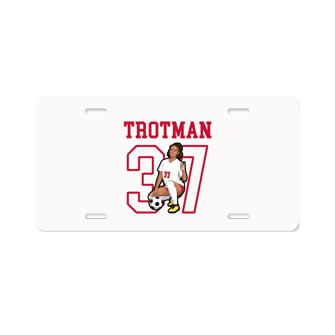 License Plate — Shirsey in Classic
