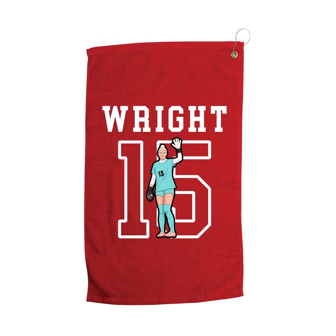 Golf Towel — Shirsey in Red