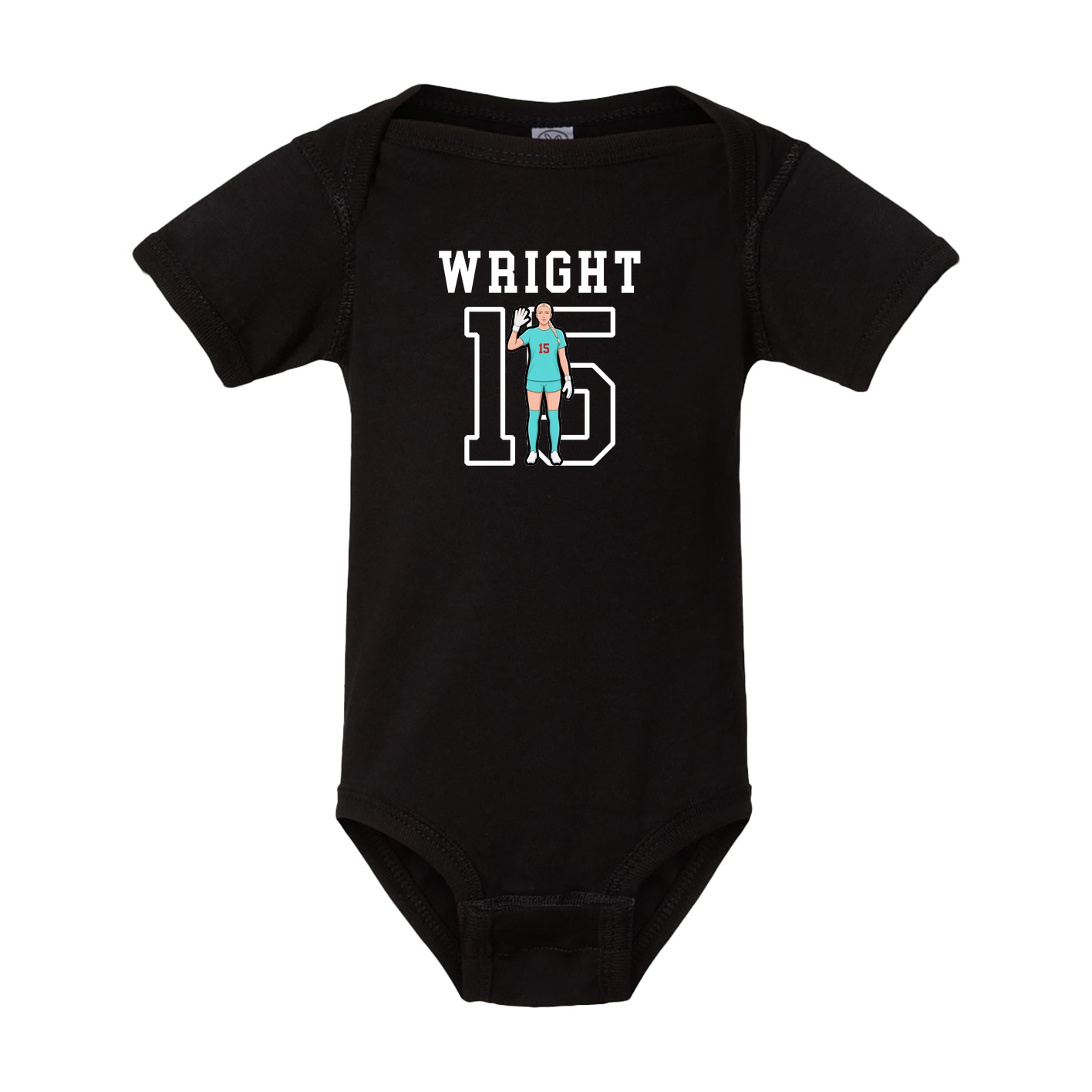 Baby Onesie — Shirsey in Black
