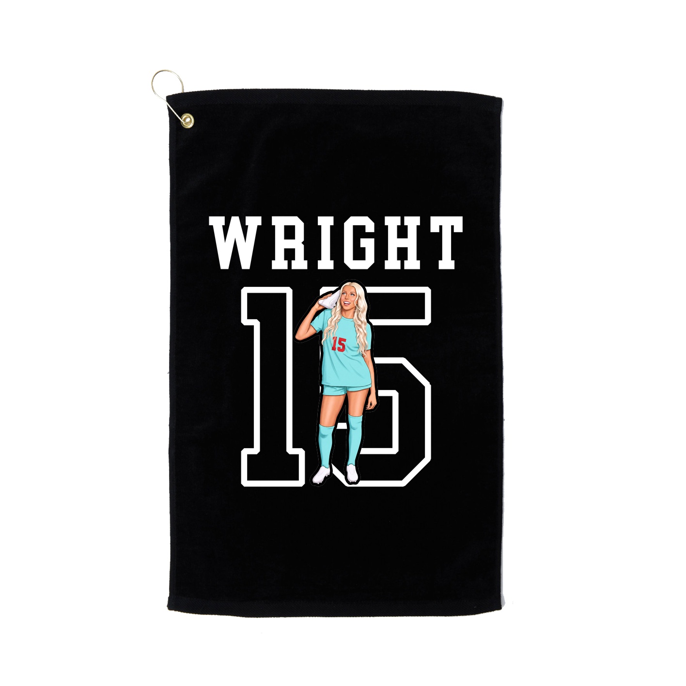 Golf Towel — Shirsey in Black