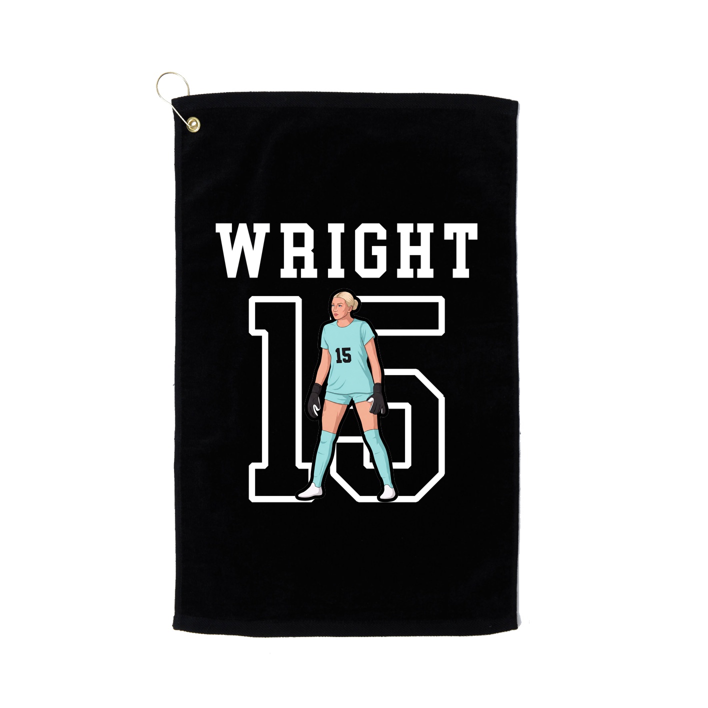 Golf Towel — Shirsey in Black