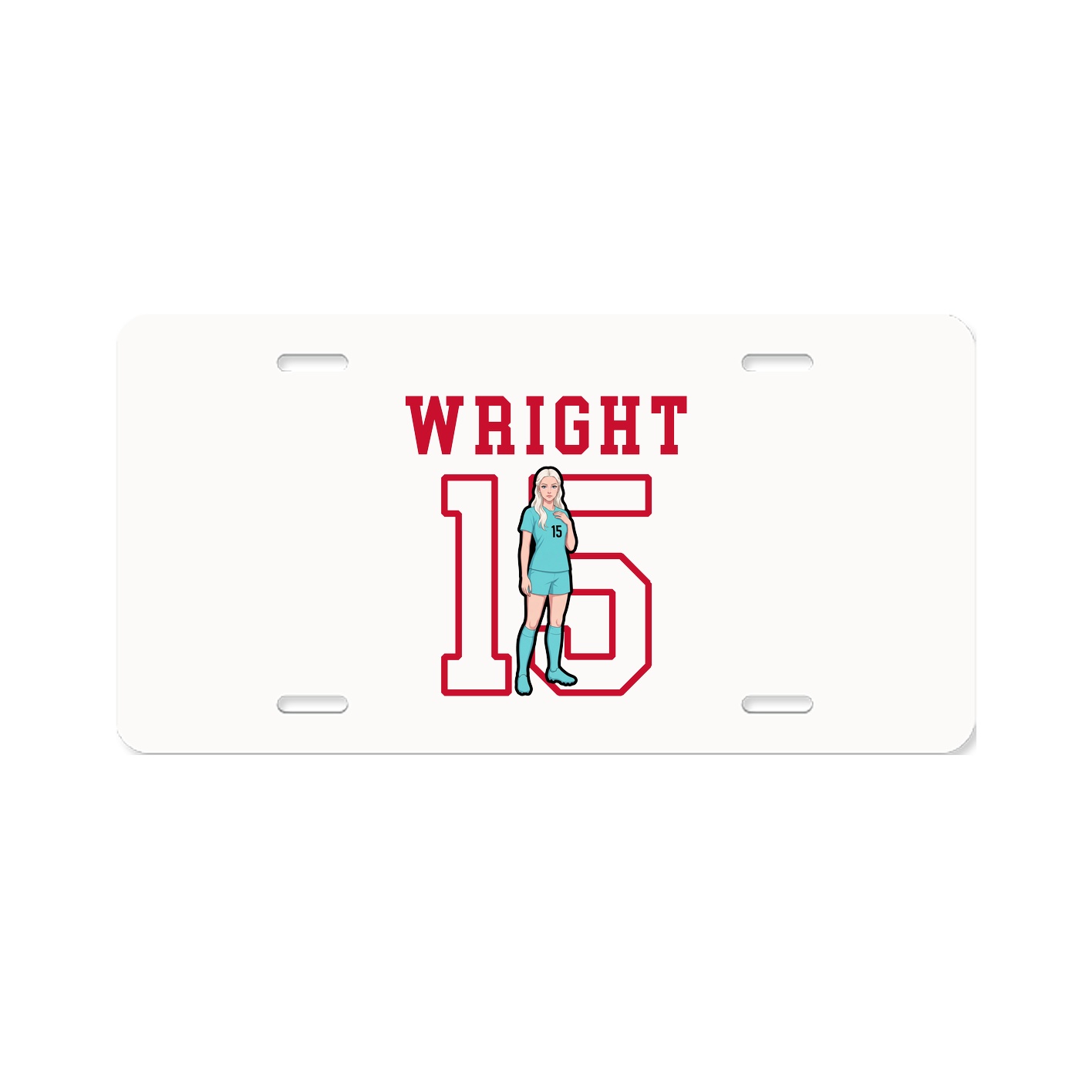 License Plate — Shirsey in Classic