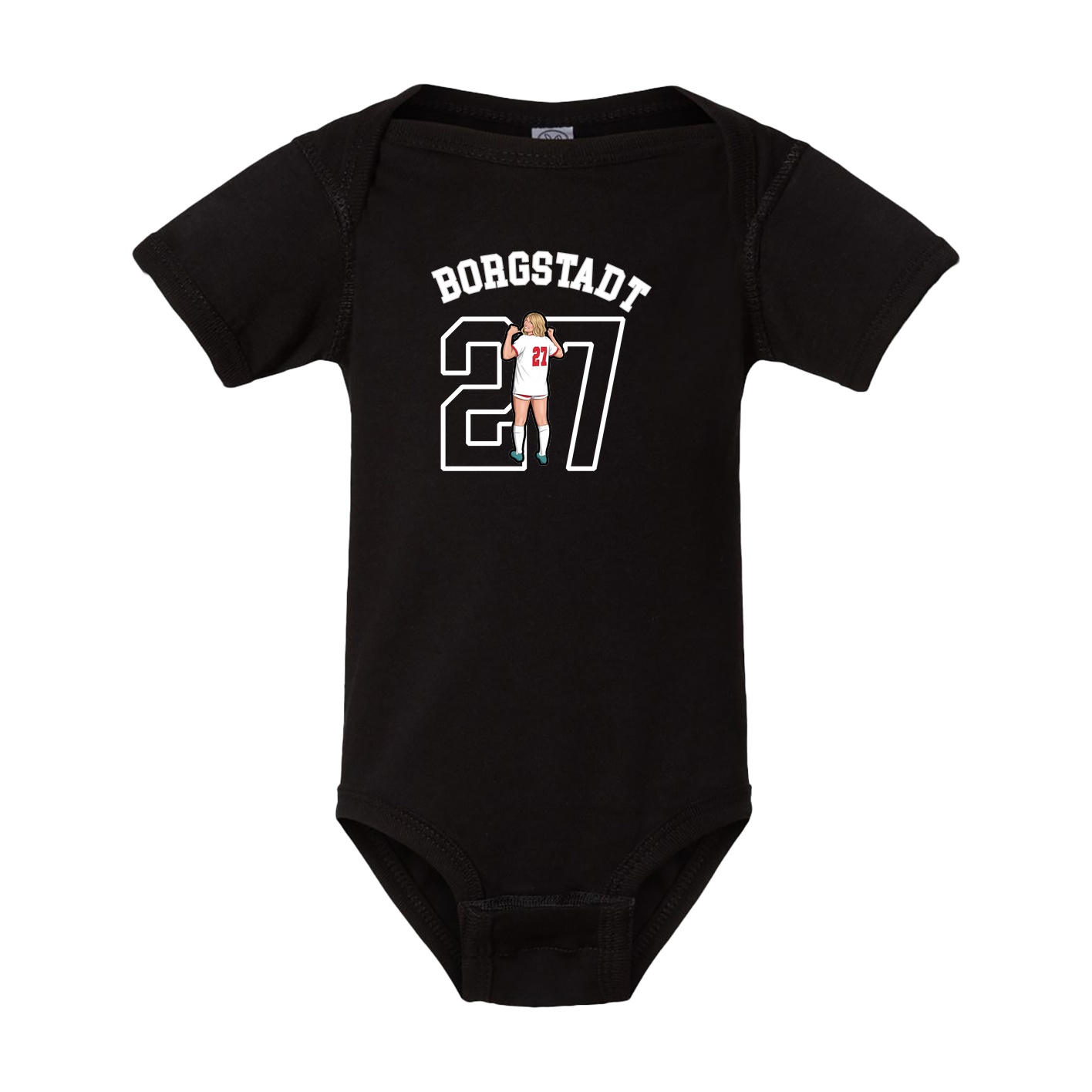 Baby Onesie — Shirsey Arch in Black
