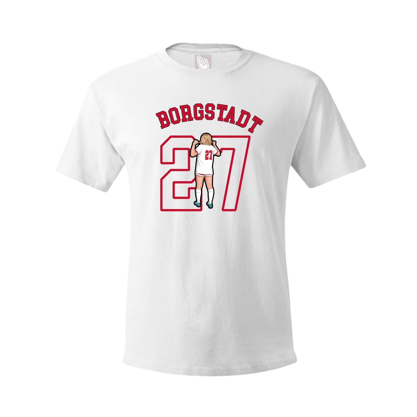 Tee — Shirsey Arch in White
