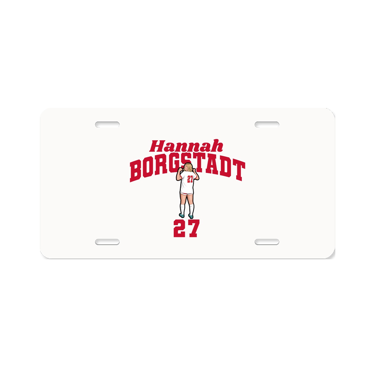 License Plate — Signature Arch in Classic