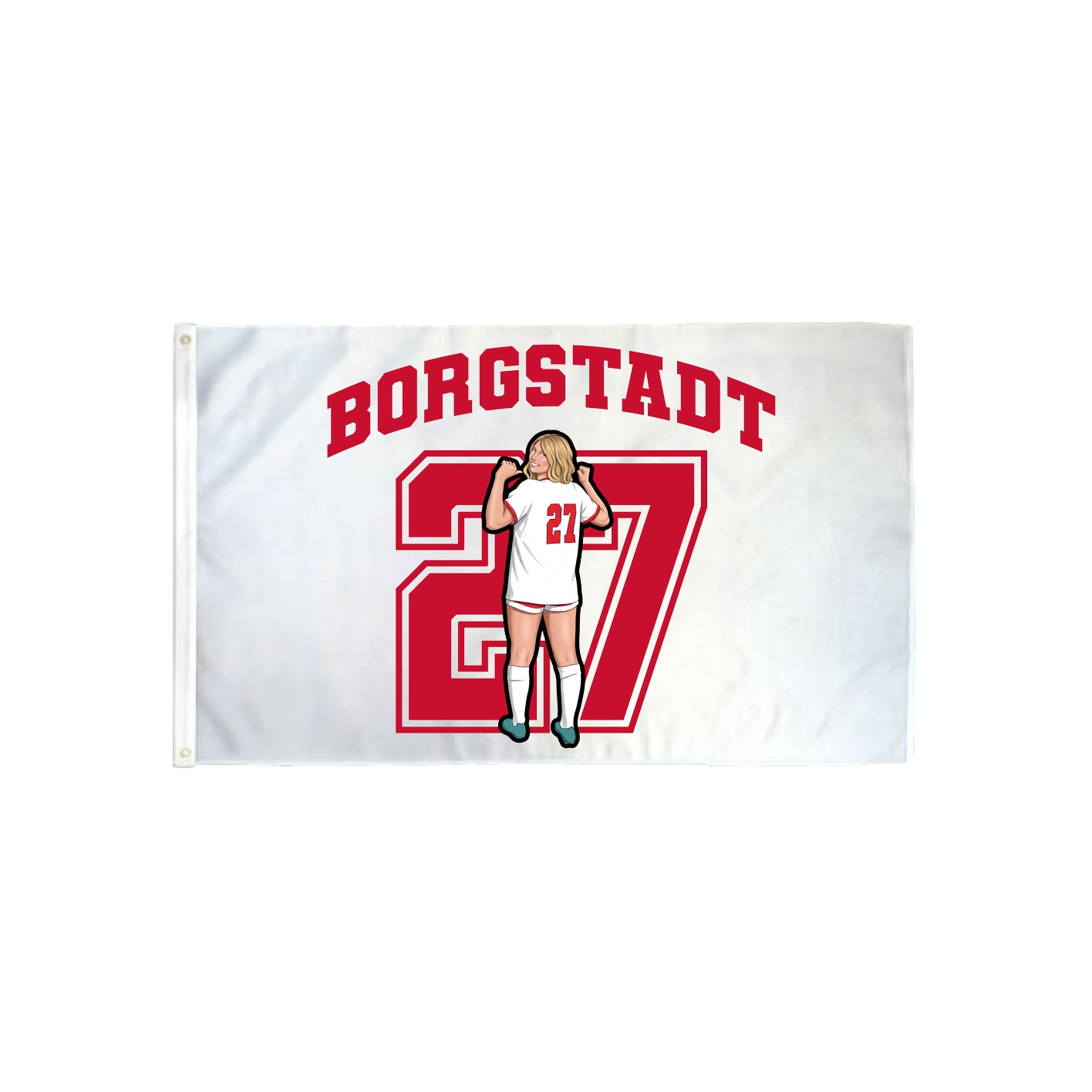 3x5 Flag — Number in Classic