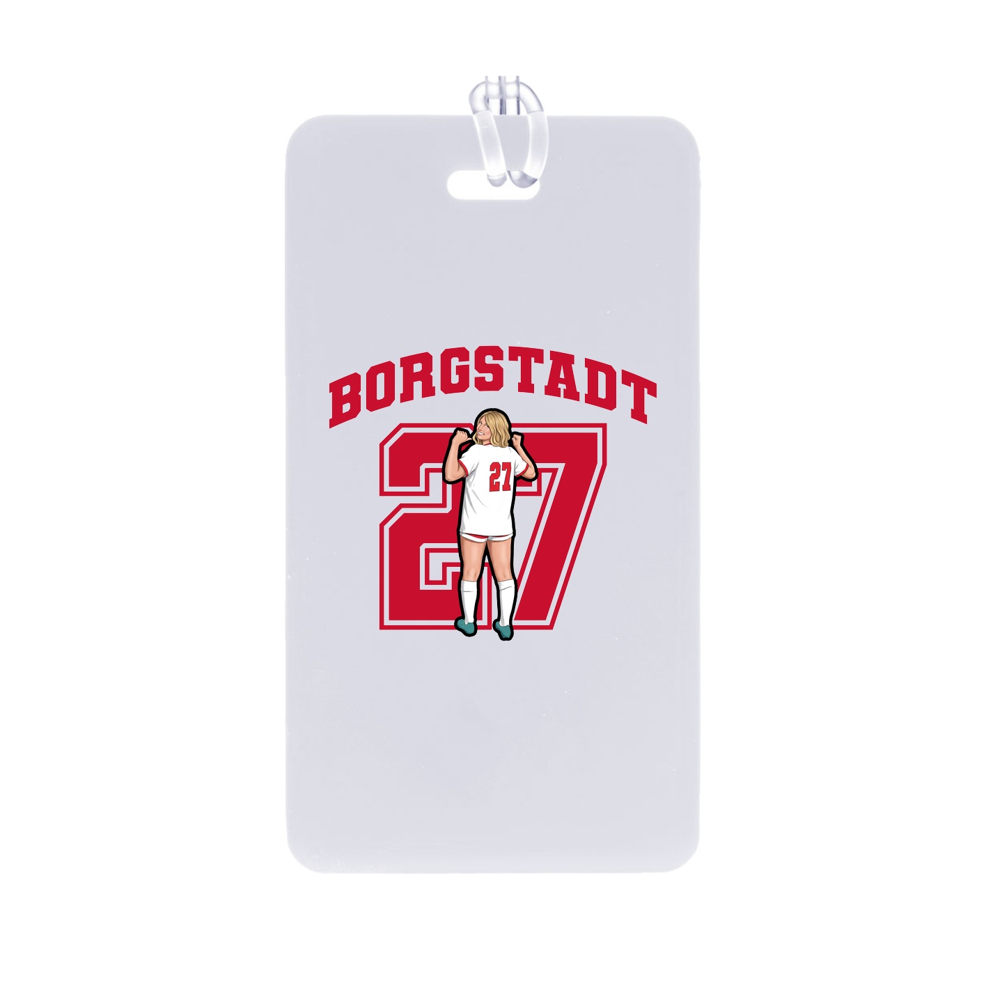 Bag Tag — Number in Classic