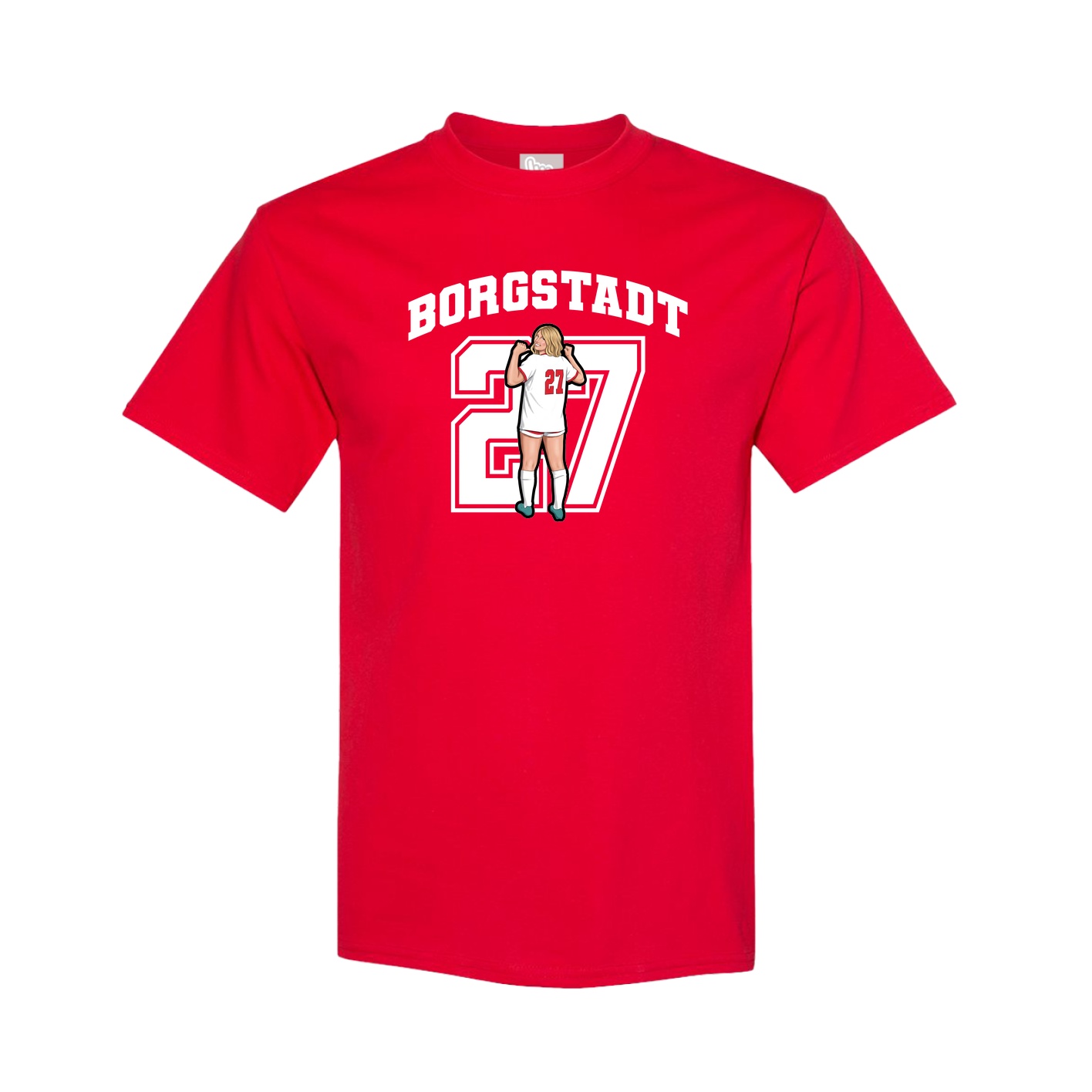 Tee — Number in Red