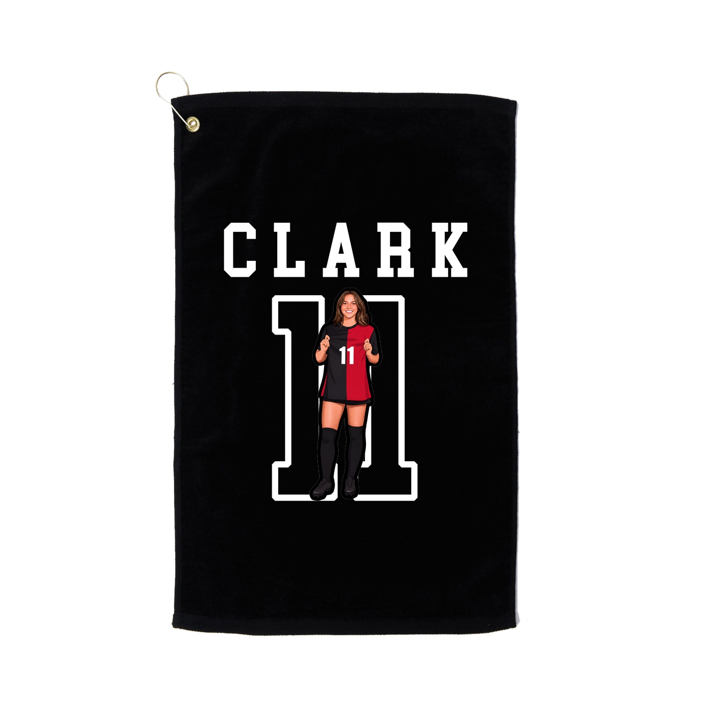 Golf Towel — Shirsey in Black