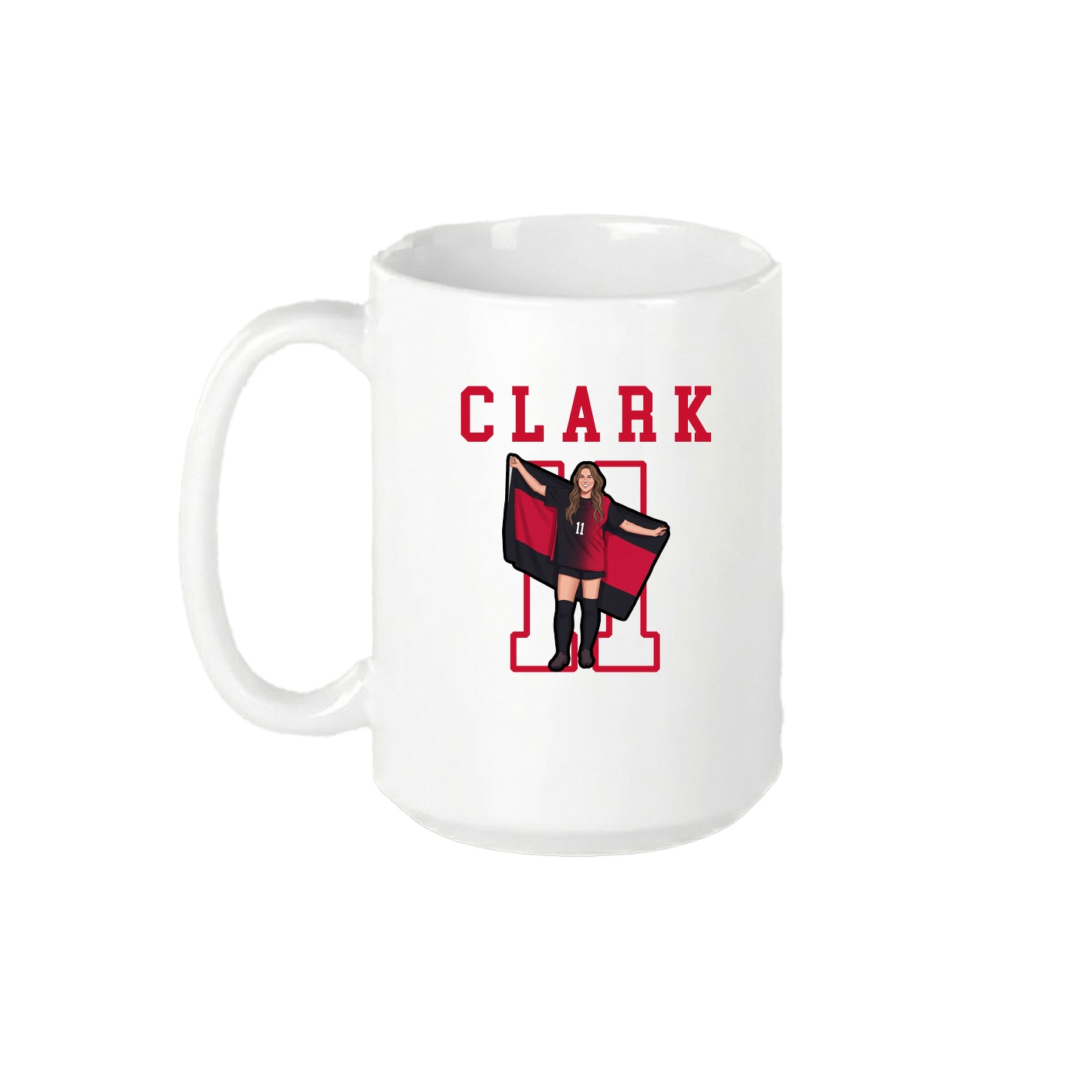 15oz Coffee Mug — Shirsey in White