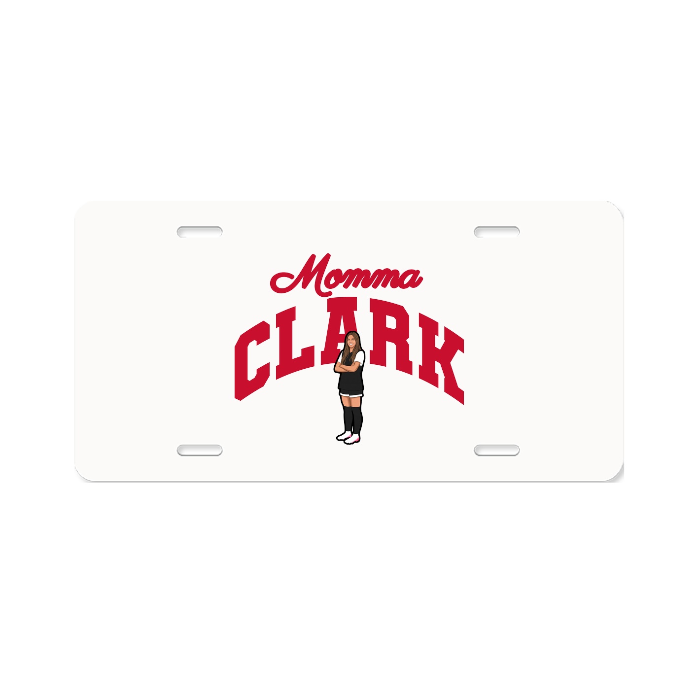 License Plate — Mothers Day Arch in Classic
