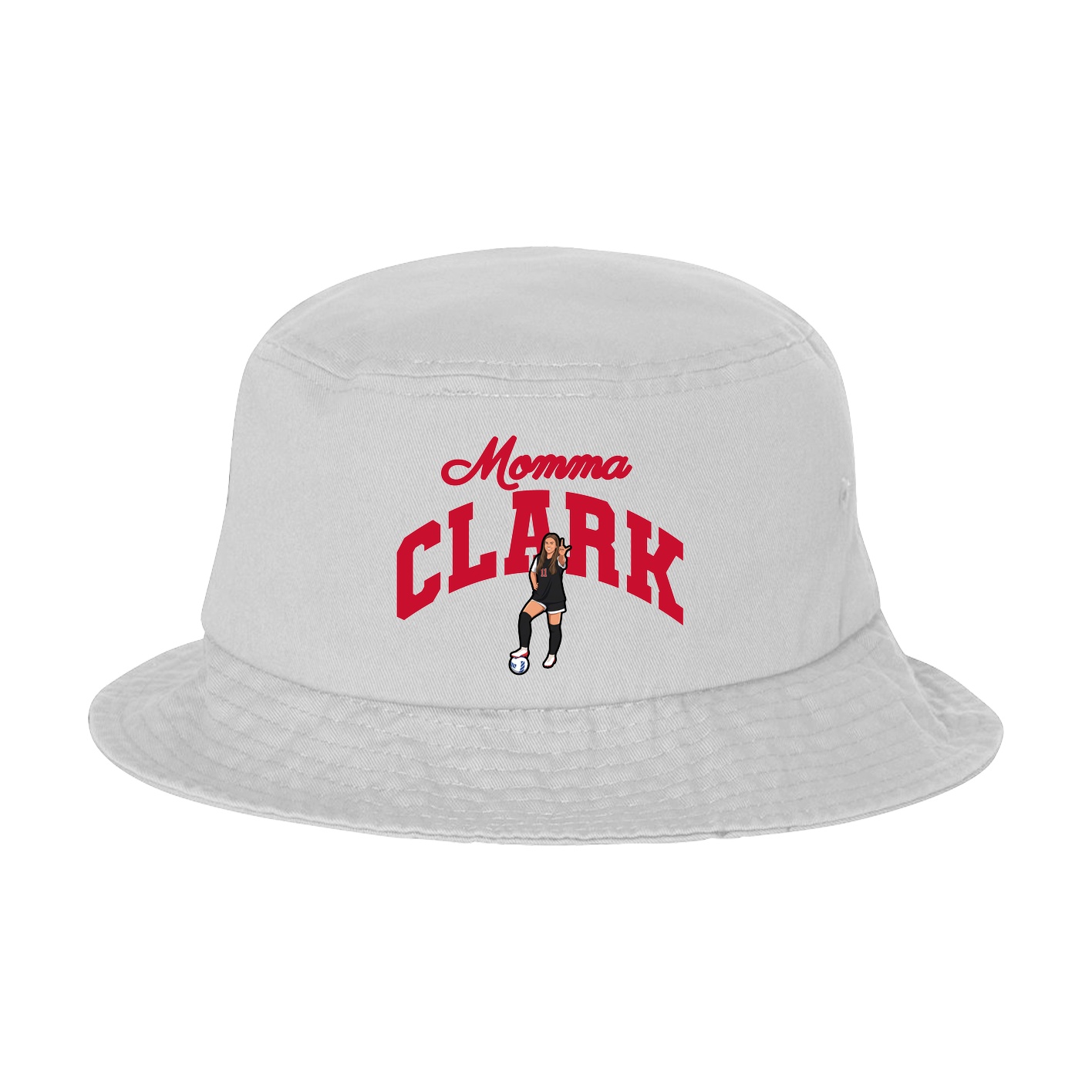 Bucket Cap — Mothers Day Arch in White