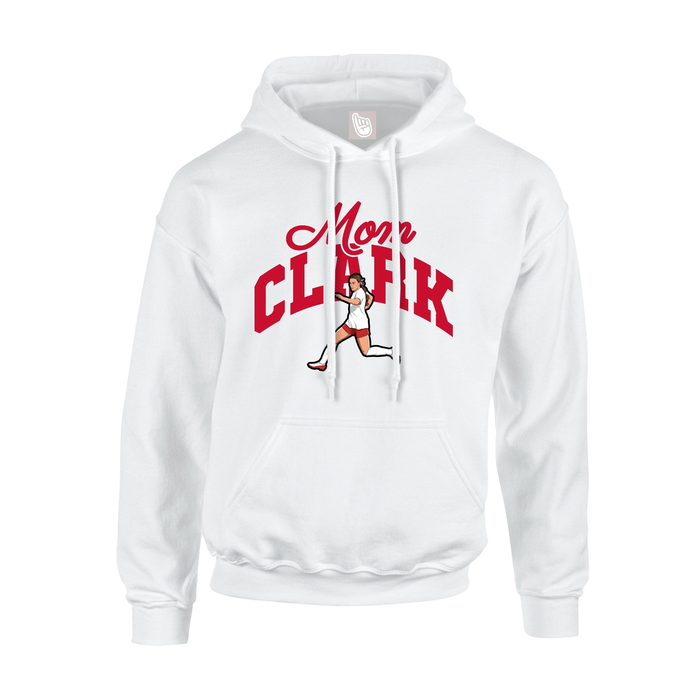 Youth Hoodie — Mothers Day Arch in White