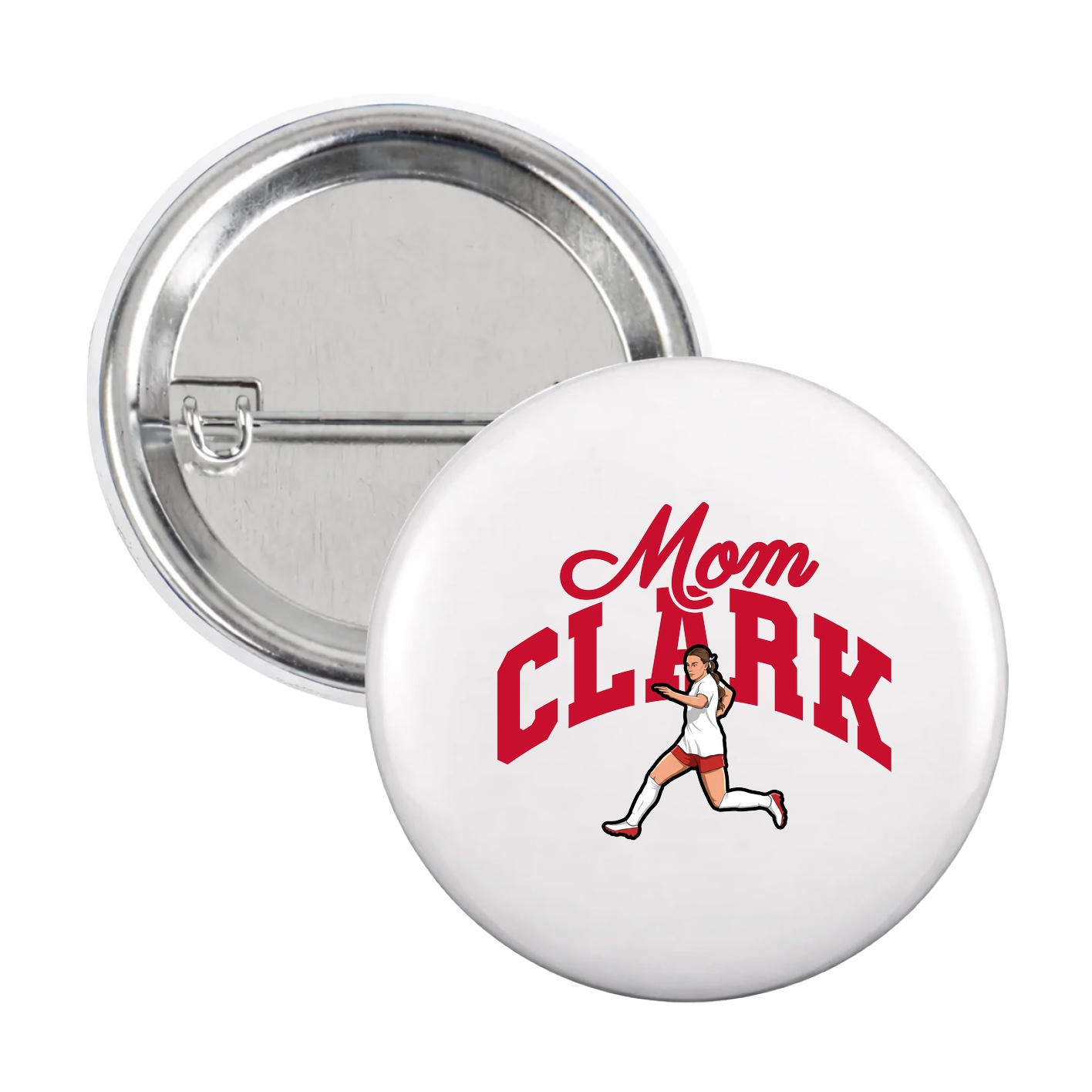 Game Day Button — Mothers Day Arch in White