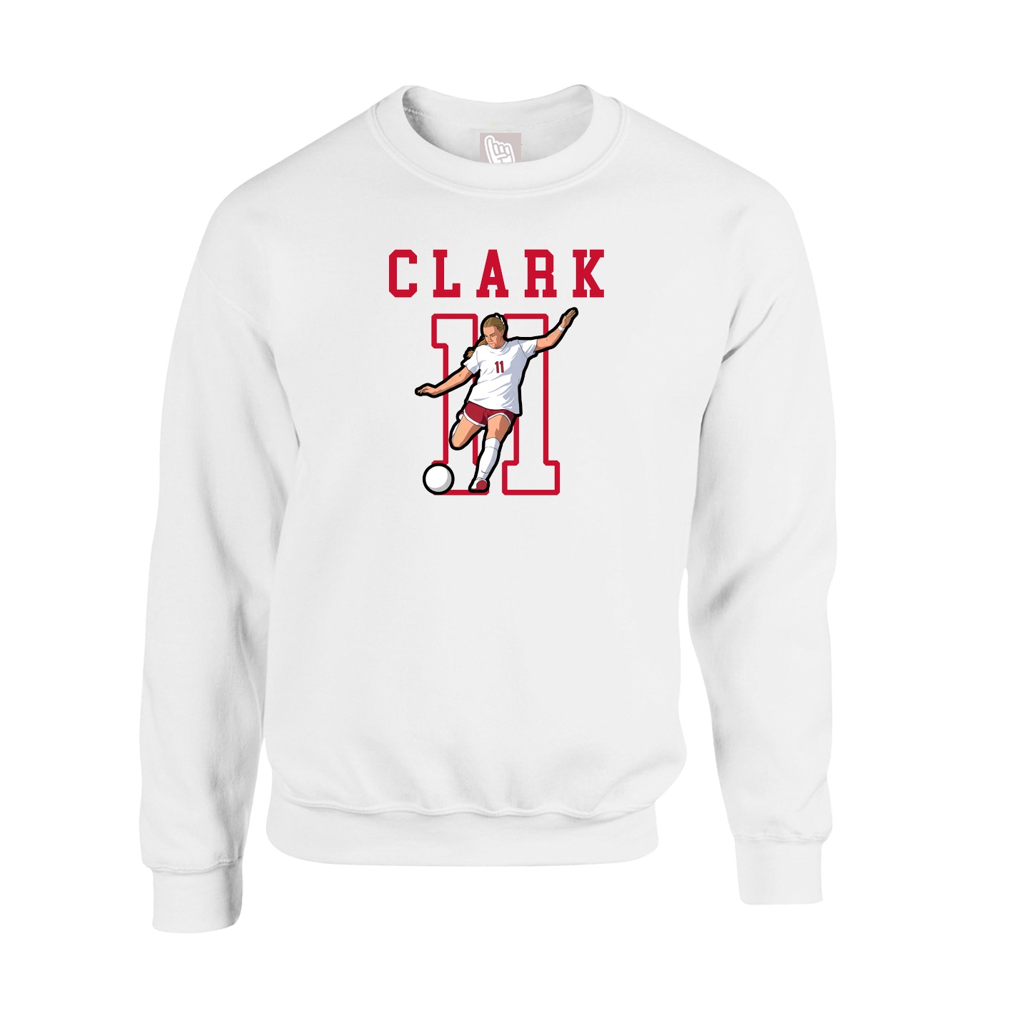 Fleece Crew — Shirsey in White