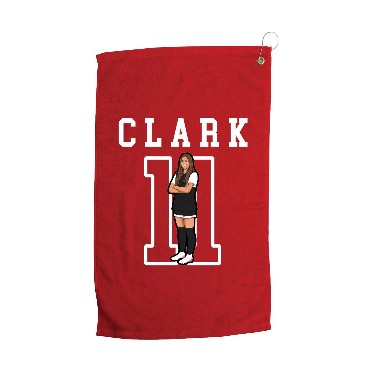 Golf Towel — Shirsey in Red