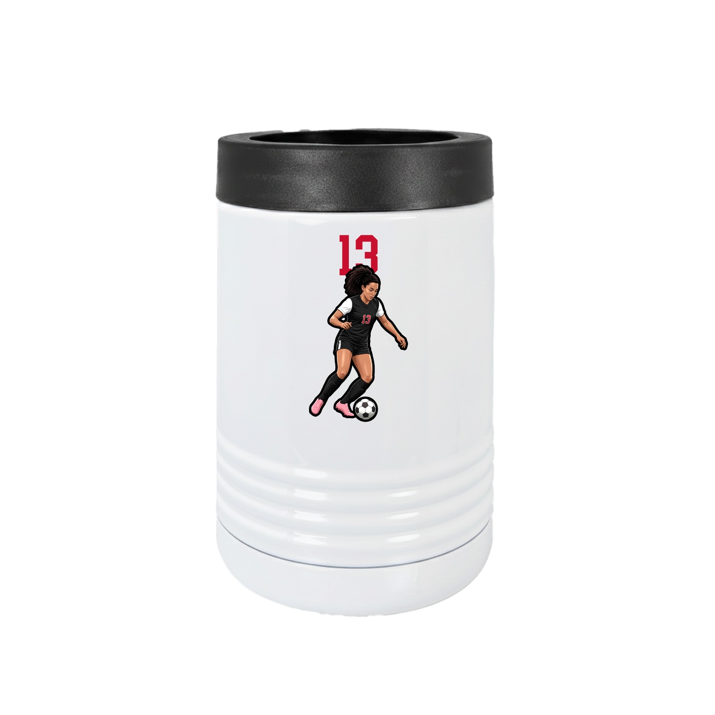 Beverage Holder — Number Top in White