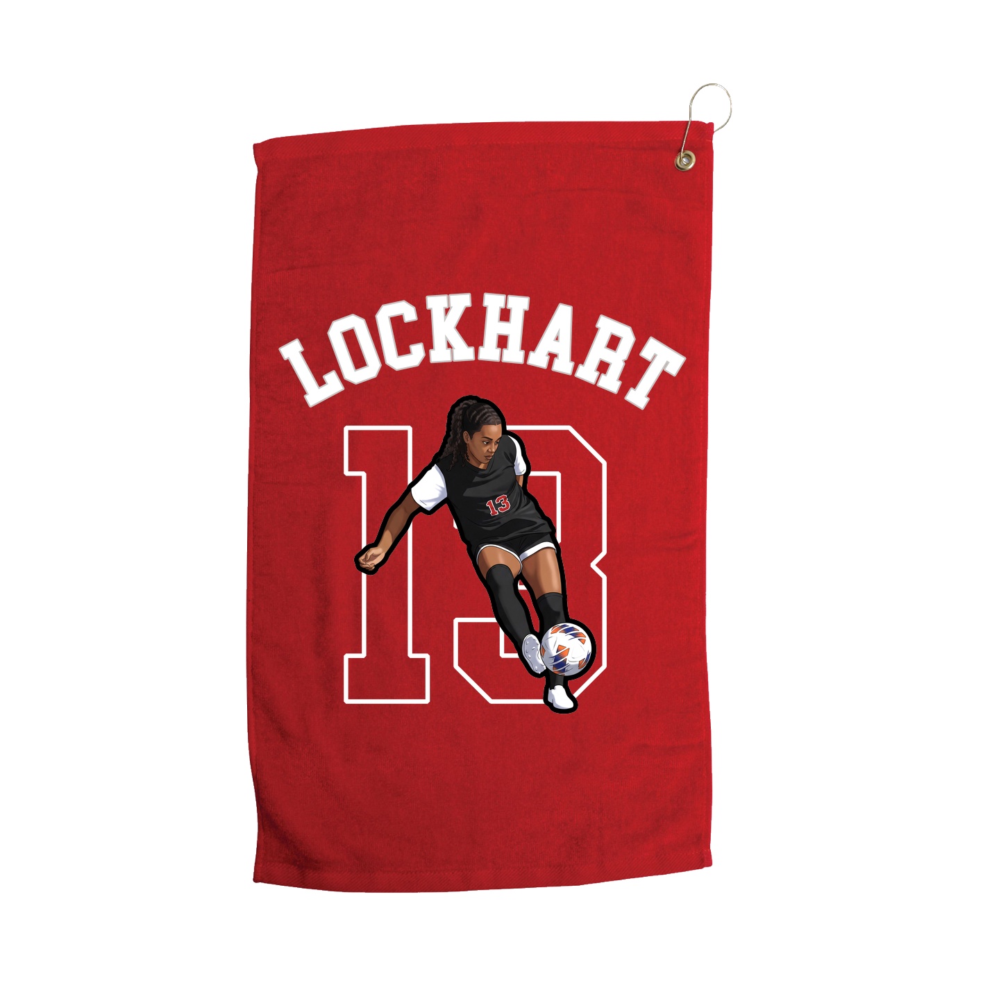 Golf Towel — Shirsey Arch in Red