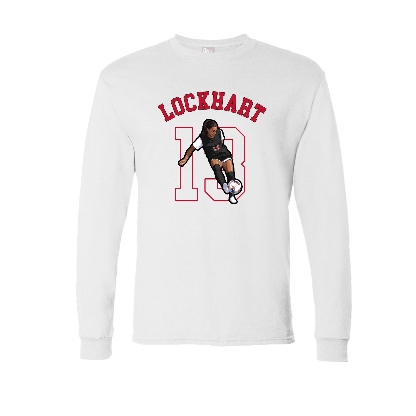 Long Sleeve Tee — Shirsey Arch in White