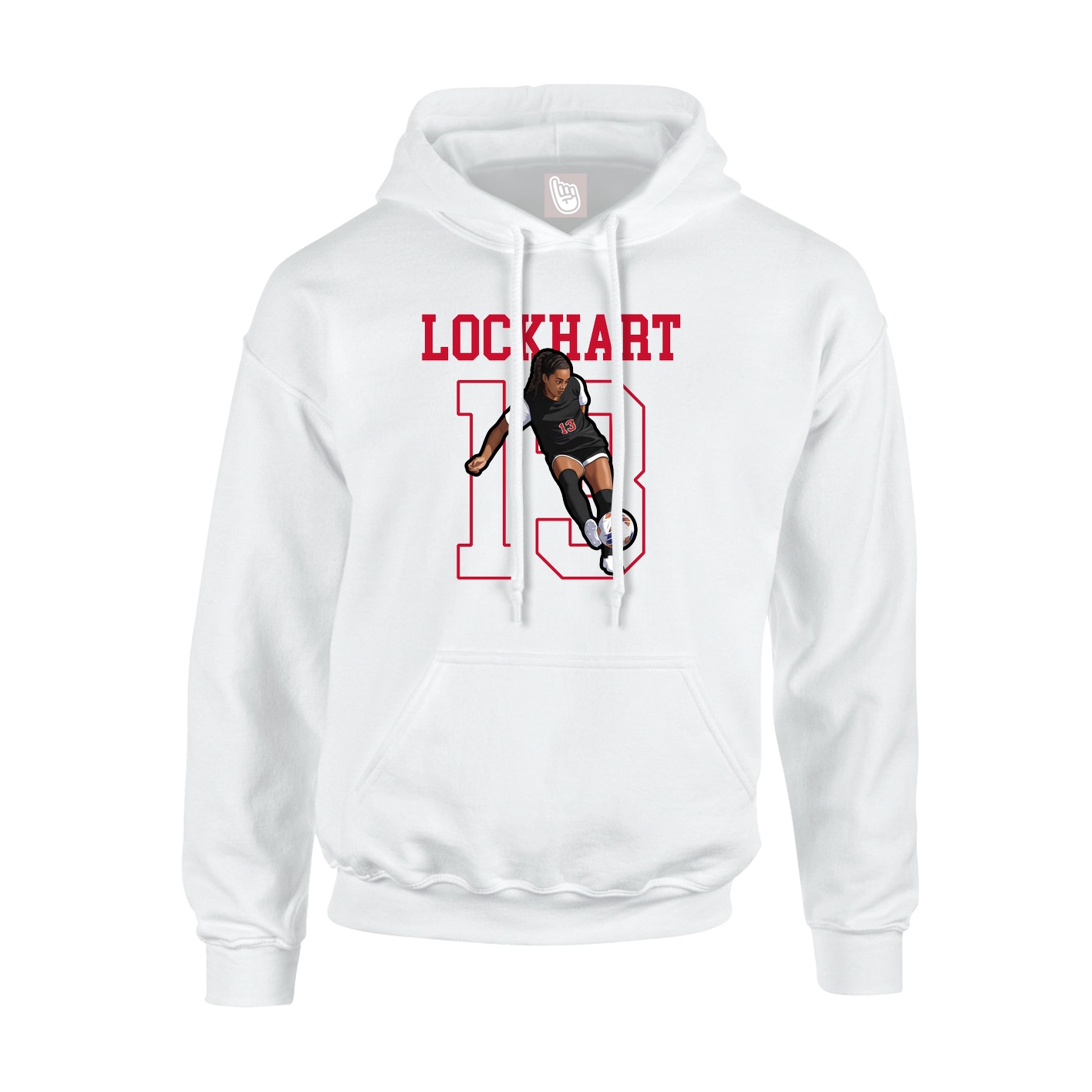 Youth Hoodie — Shirsey in White