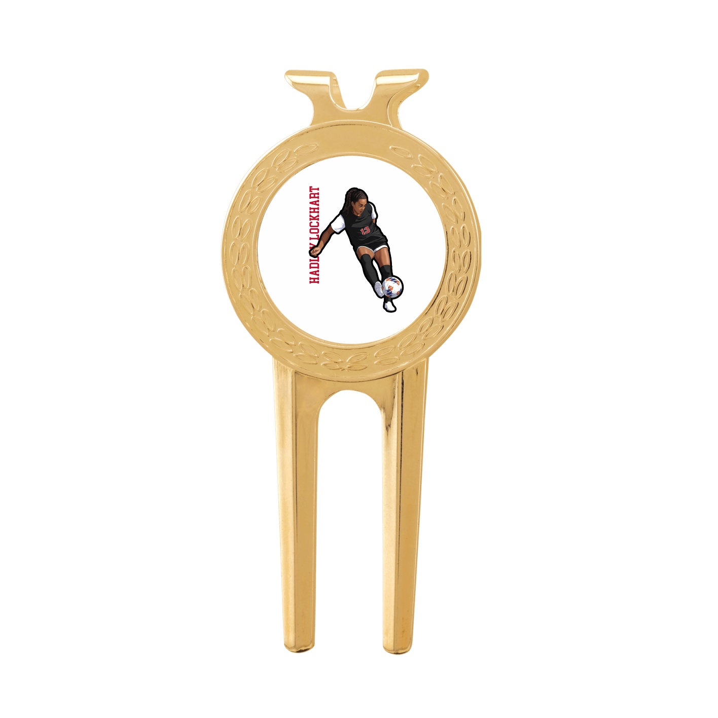 Divot Tool with Ball Marker — Name Vertical in Classic