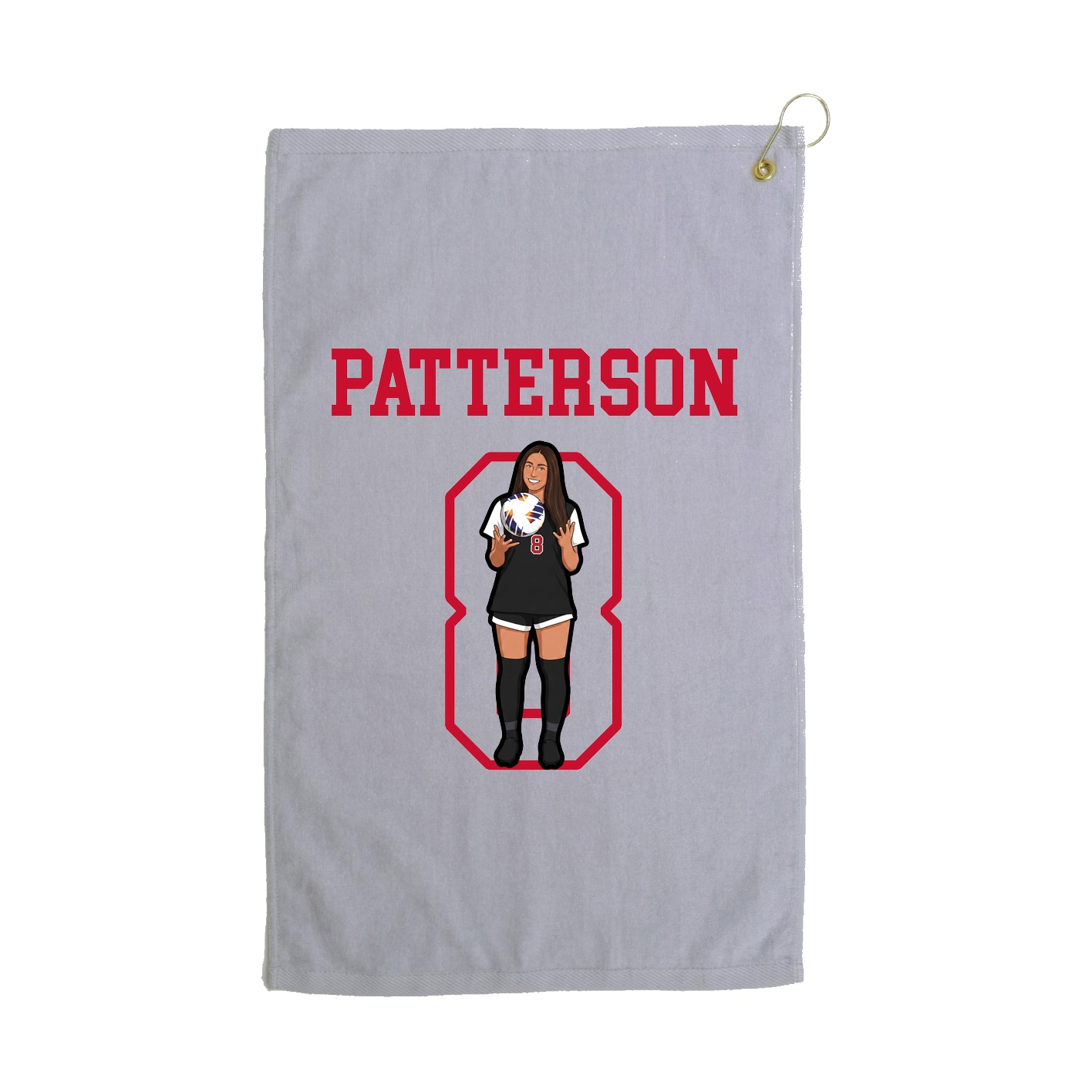 Golf Towel — Shirsey in Grey