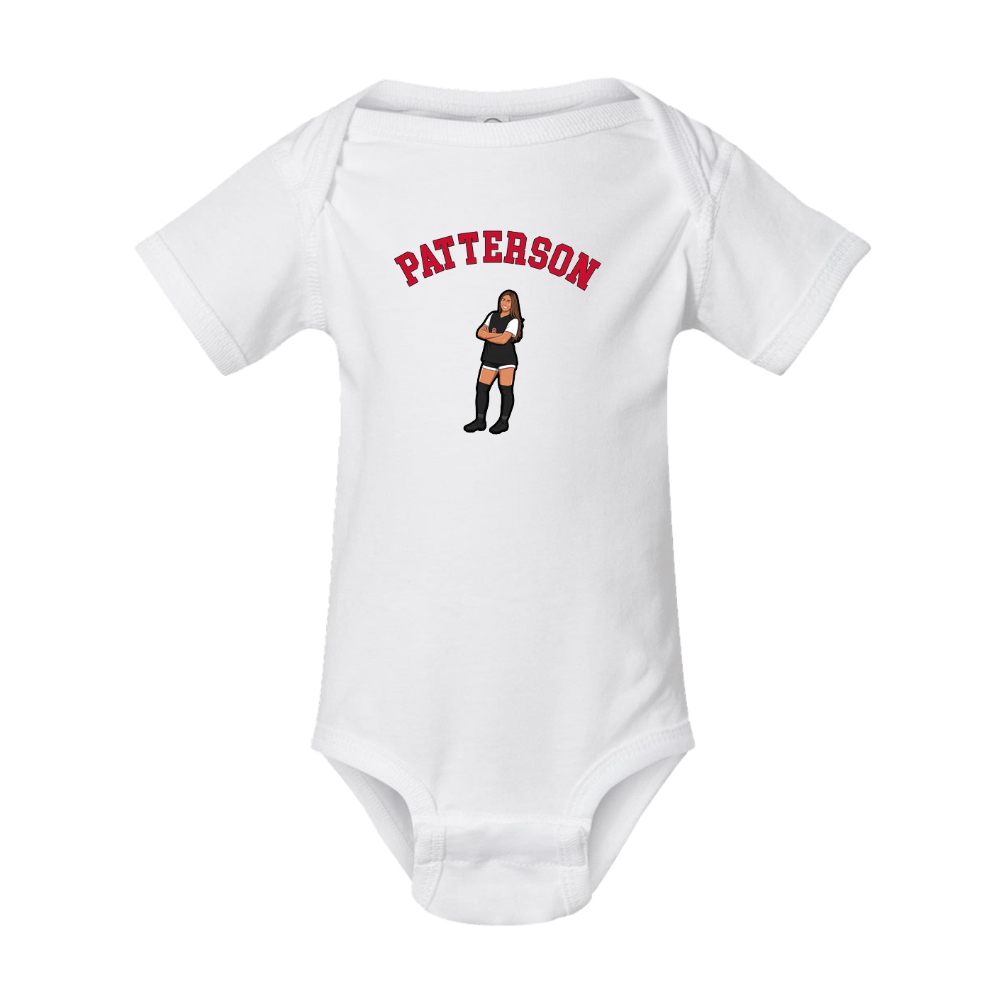 Baby Onesie — Shirsey Arch in White